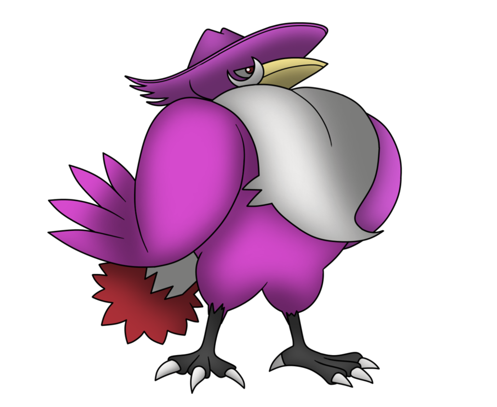 Murkrow Pokemon PNG Isolated File
