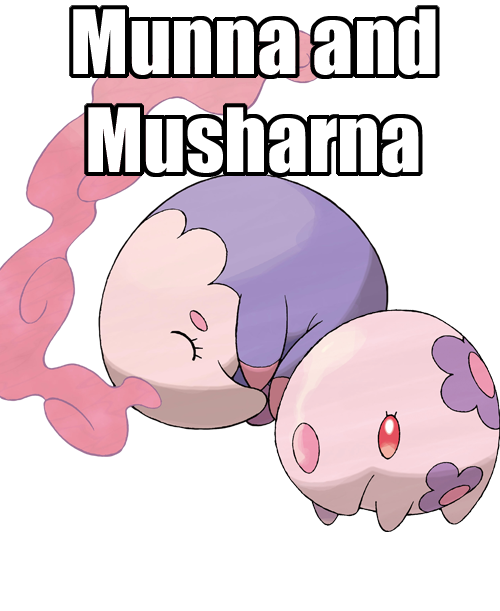 Musharna Pokemon PNG Photo