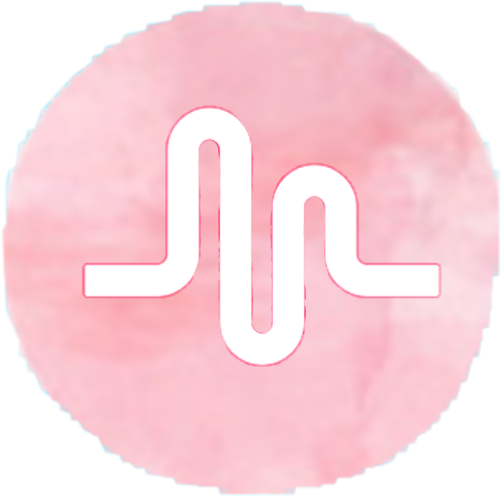 Musical.ly Logo PNG Isolated HD