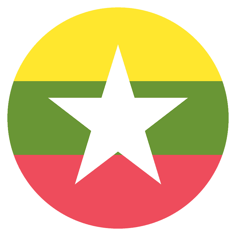 Myanmar Flag PNG Transparent