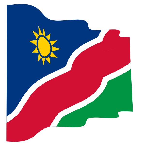 Namibia Flag Transparent PNG