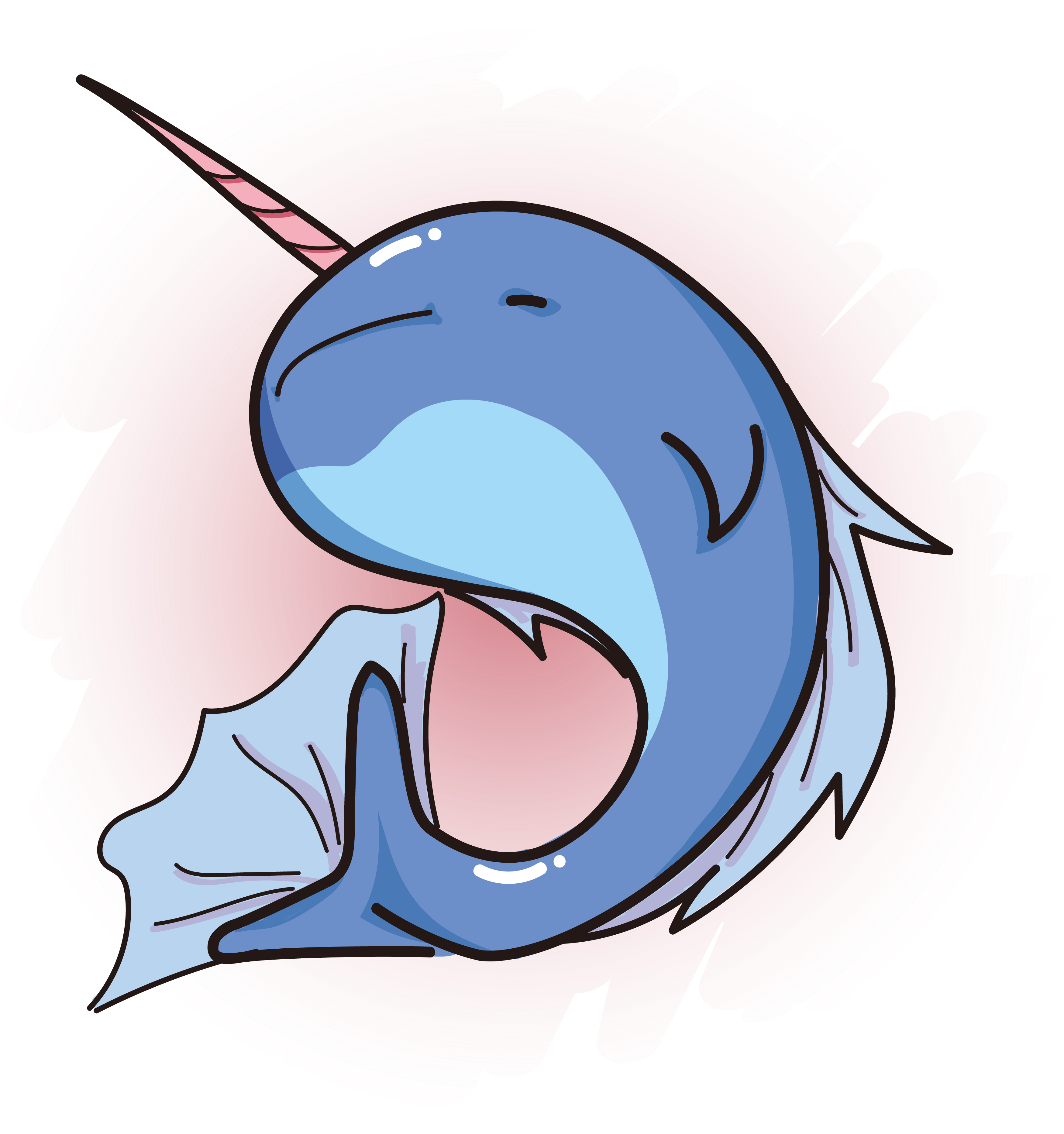 Narwhale PNG Isolated Photo