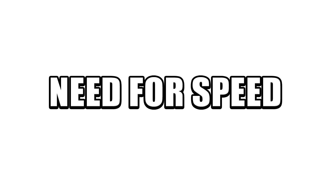 Need for Speed Transparent Isolated Images PNG