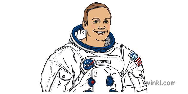 Neil Armstrong PNG Isolated HD