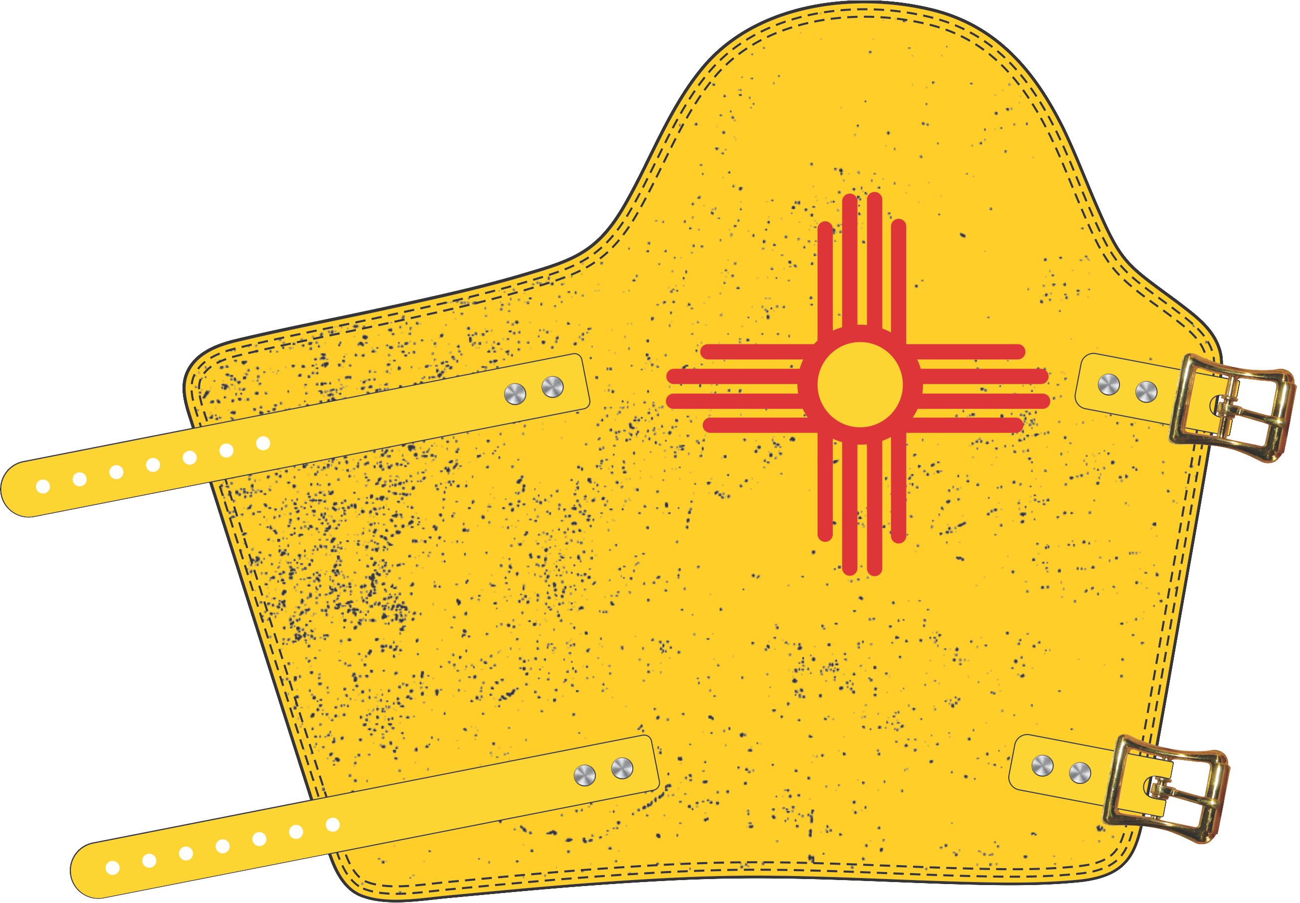 New Mexico Flag PNG Pic