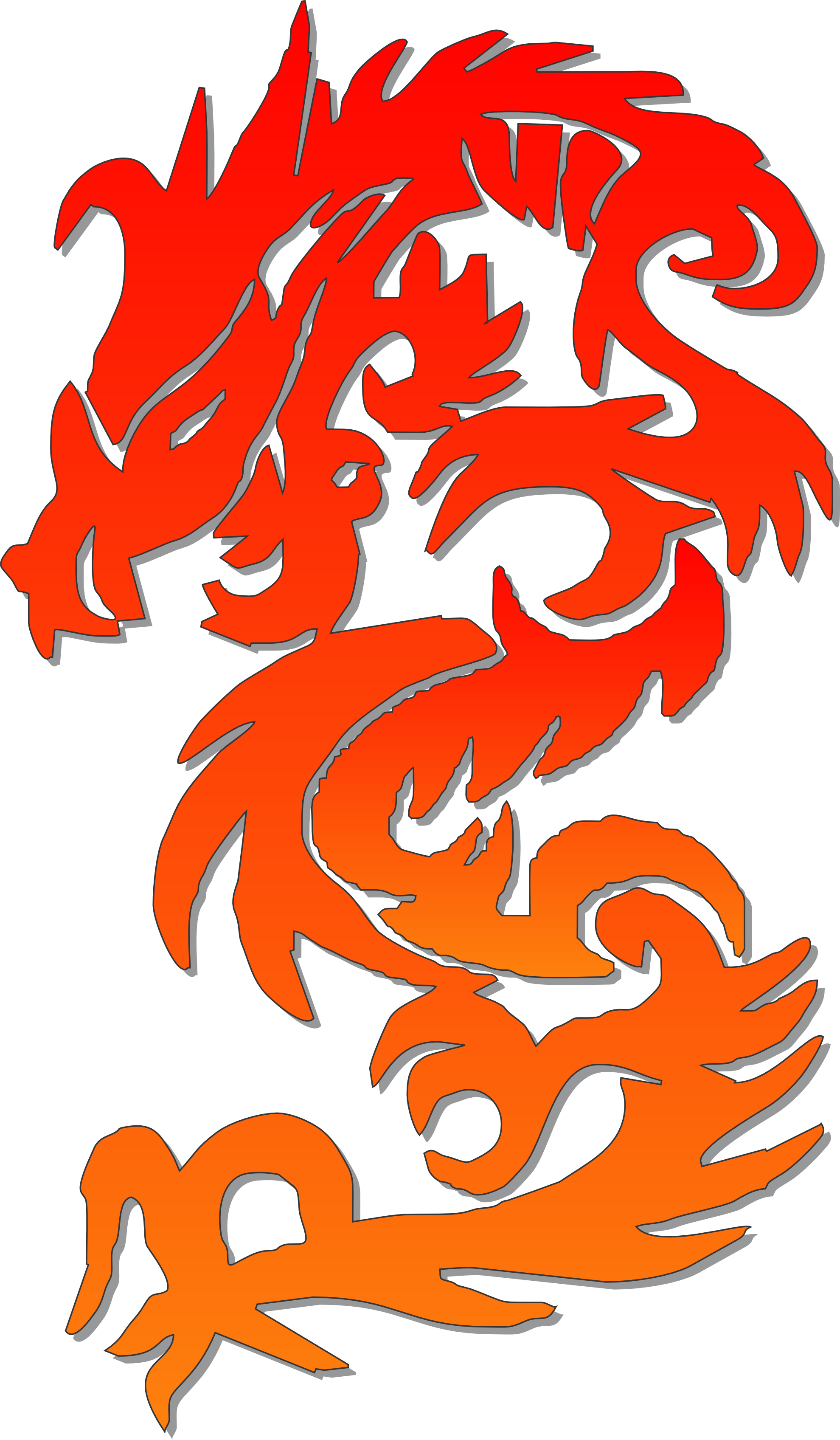 New Year Dragon Download PNG Image