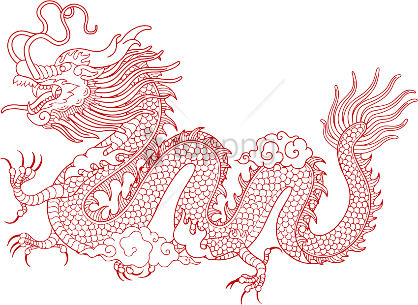 New Year Dragon PNG