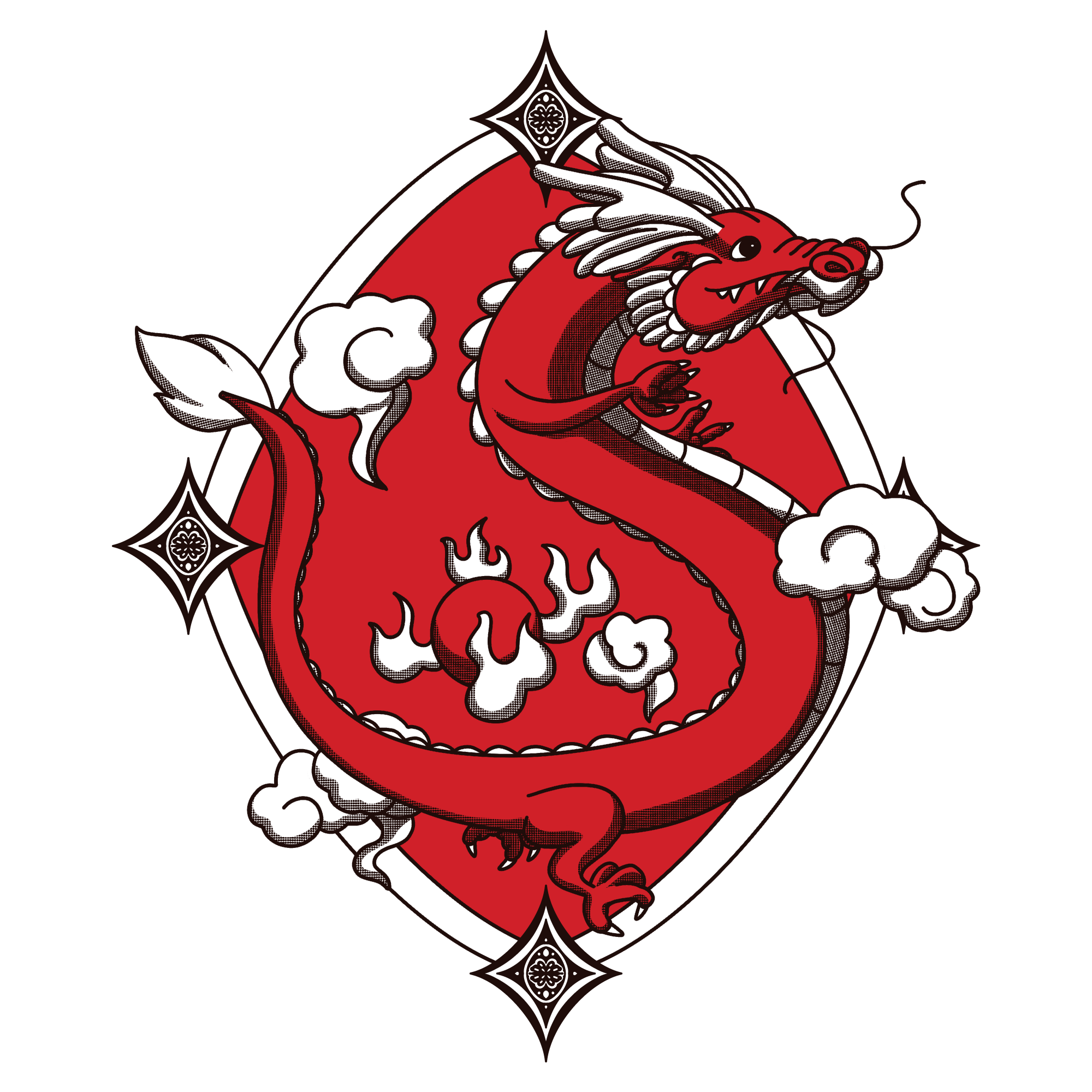 New Year Dragon Transparent PNG