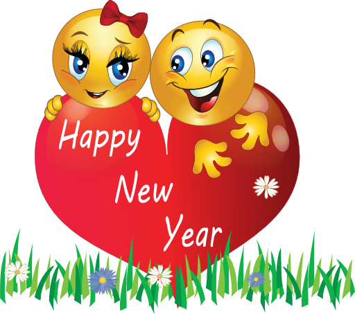 New Year Emoji PNG Photo