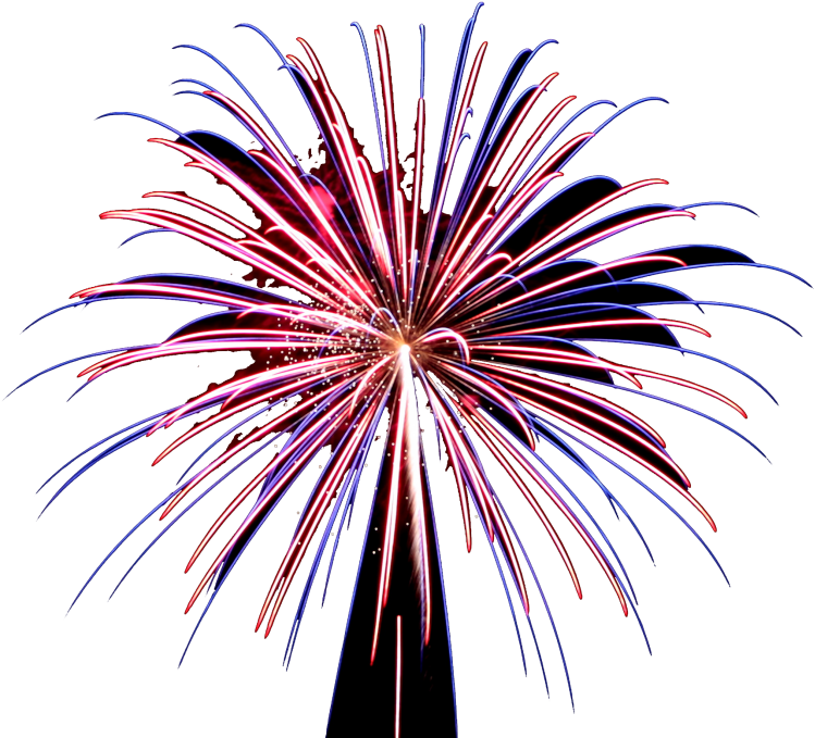 New Year Fireworks PNG File