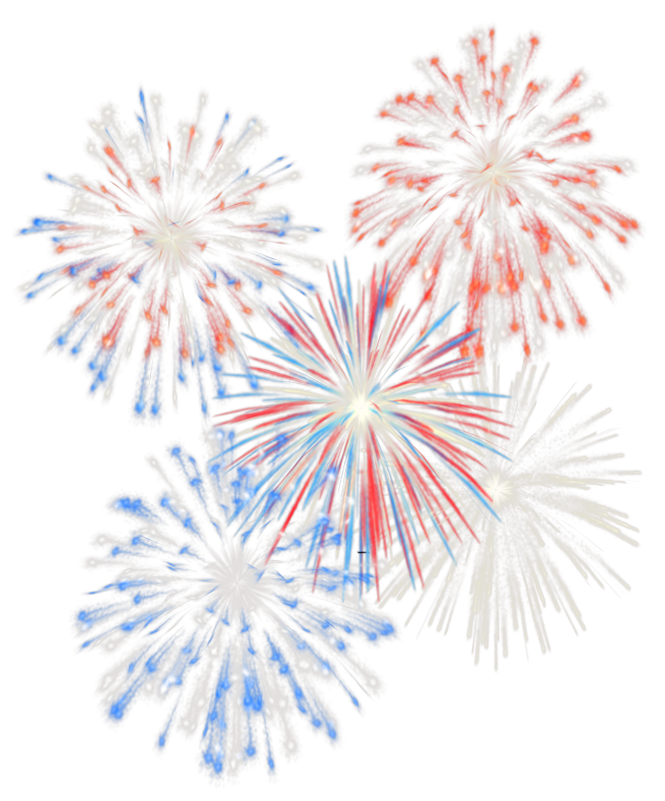 New Year Fireworks Transparent PNG