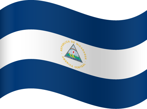 Nicaragua Flag PNG Isolated File