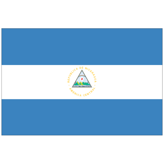 Nicaragua Flag PNG Isolated HD