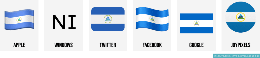 Nicaragua Flag PNG Photos