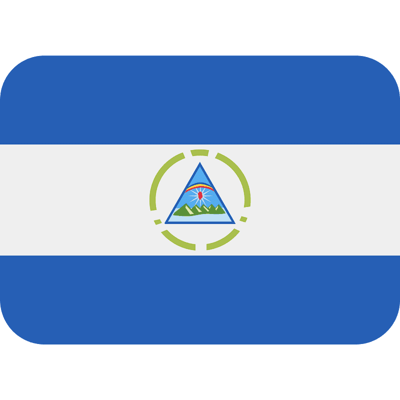 Nicaragua Flag PNG