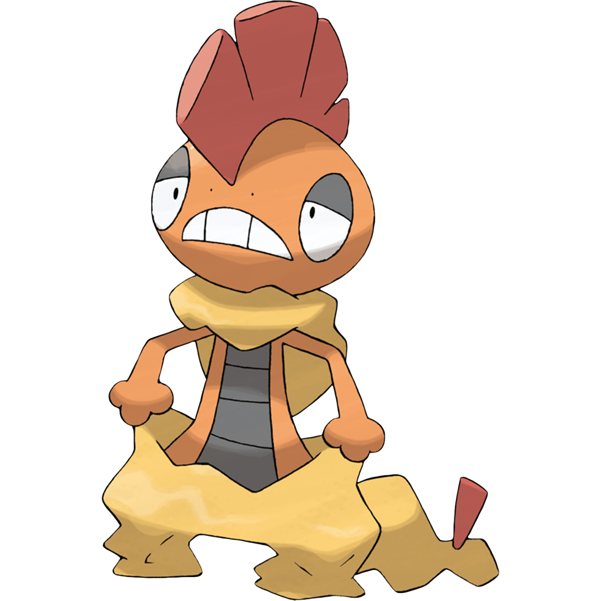 Nickit Pokemon PNG Isolated Clipart