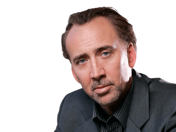 Nicolas Cage PNG Photo