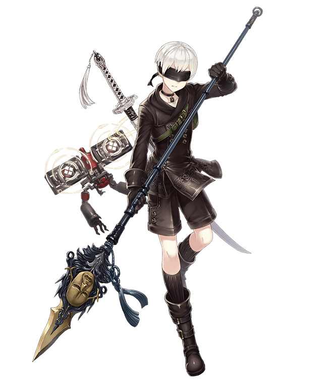 Nier Automata PNG Isolated File
