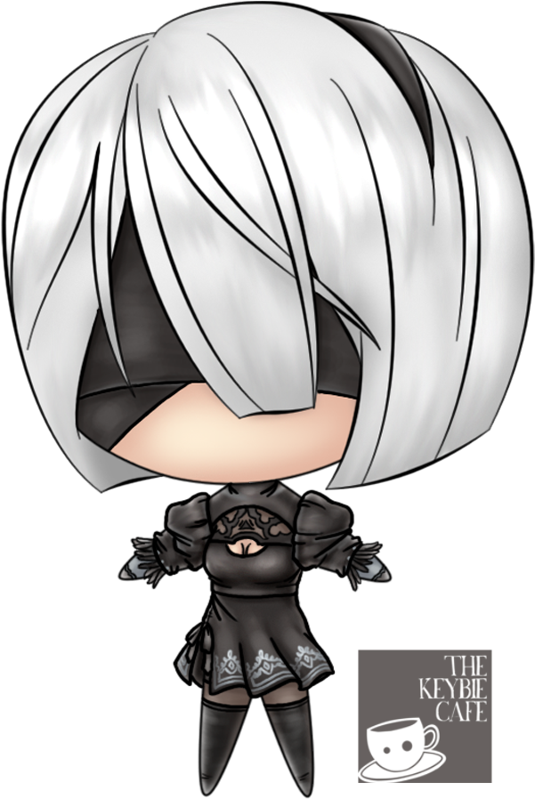 Nier Automata PNG Isolated Pic