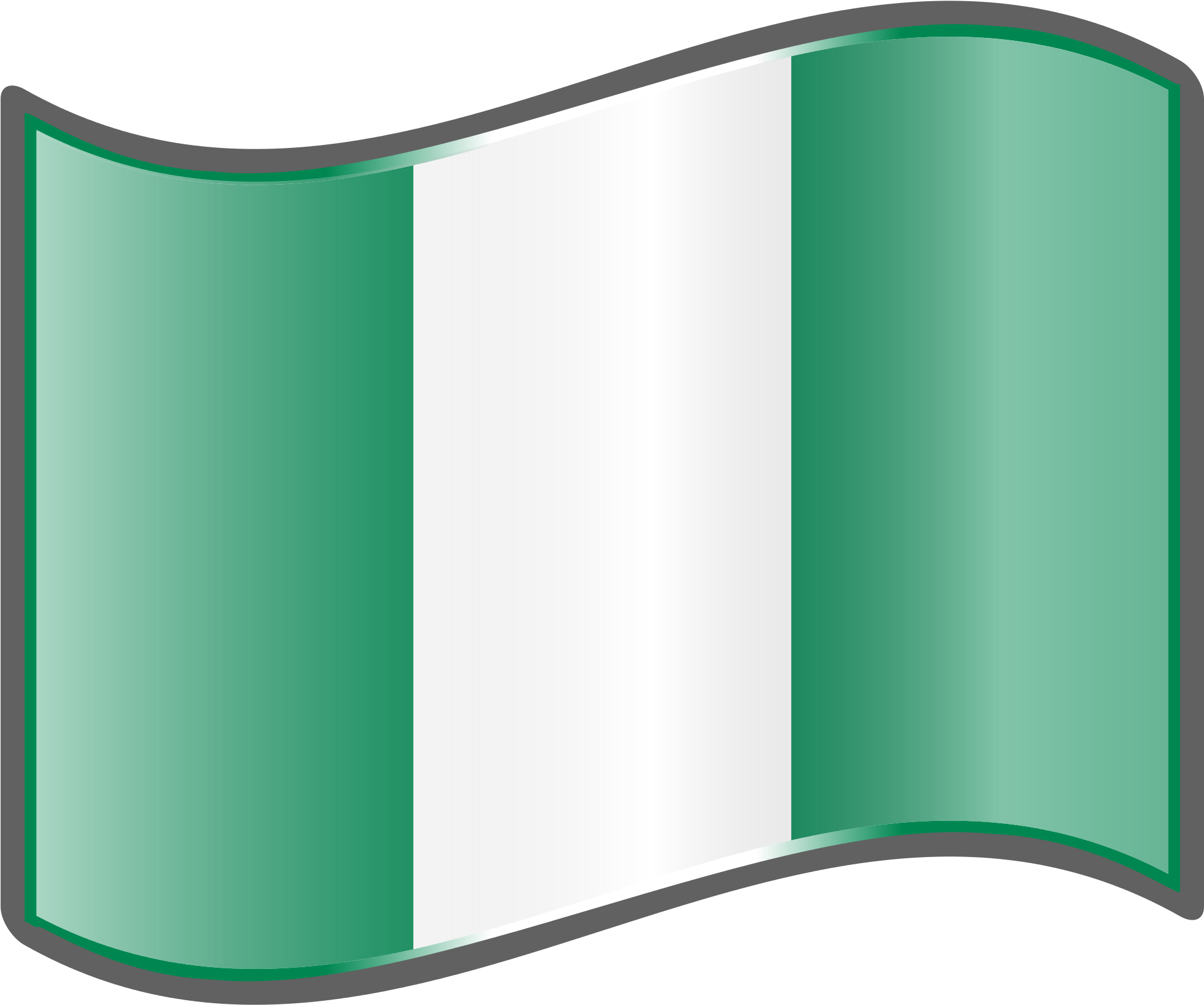 Nigeria Flag Download PNG Image