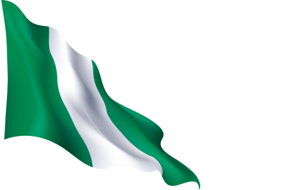 Nigeria Flag PNG Isolated HD