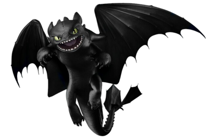 Night Fury PNG HD Isolated