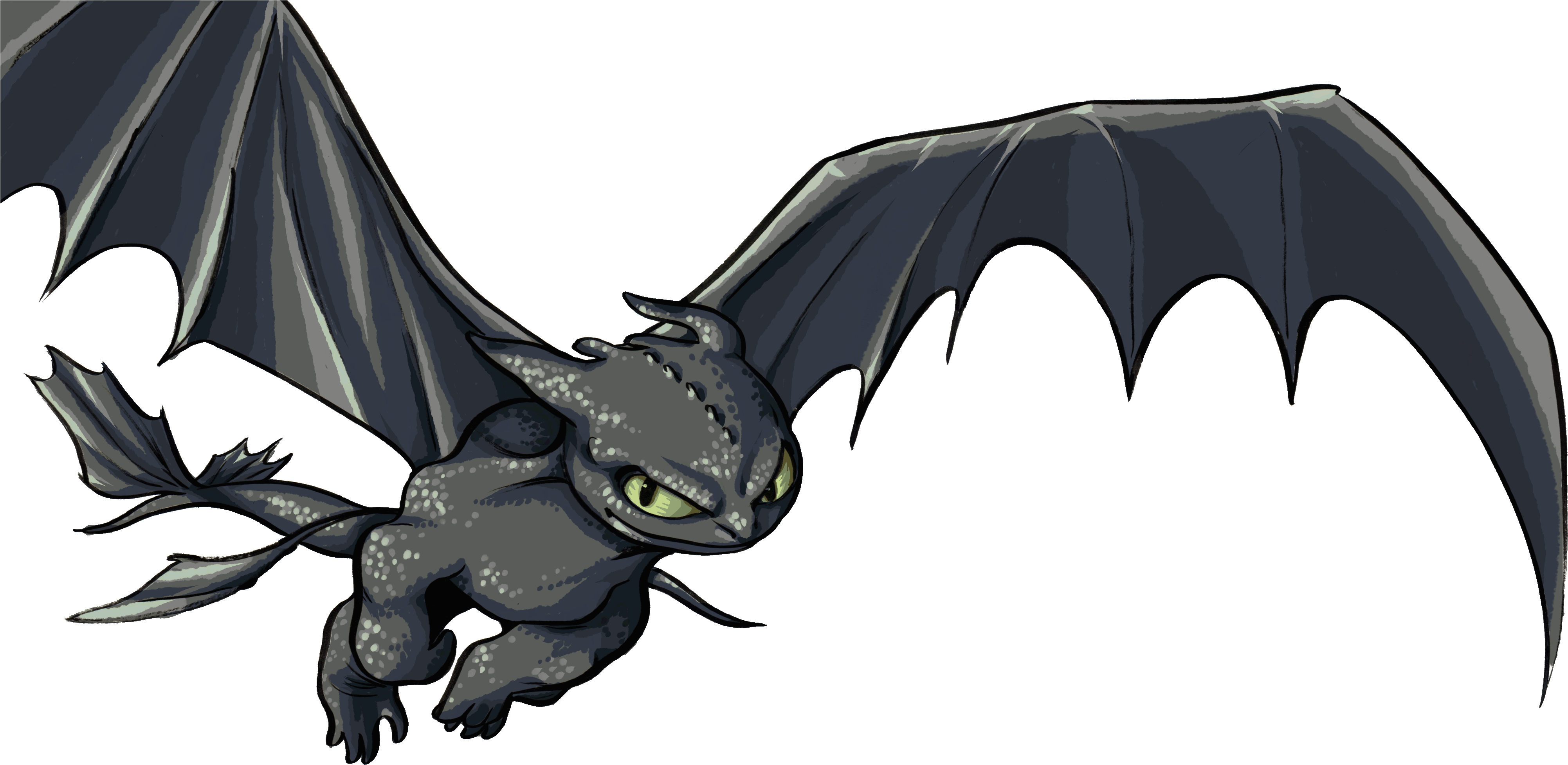 Night Fury Transparent Isolated PNG