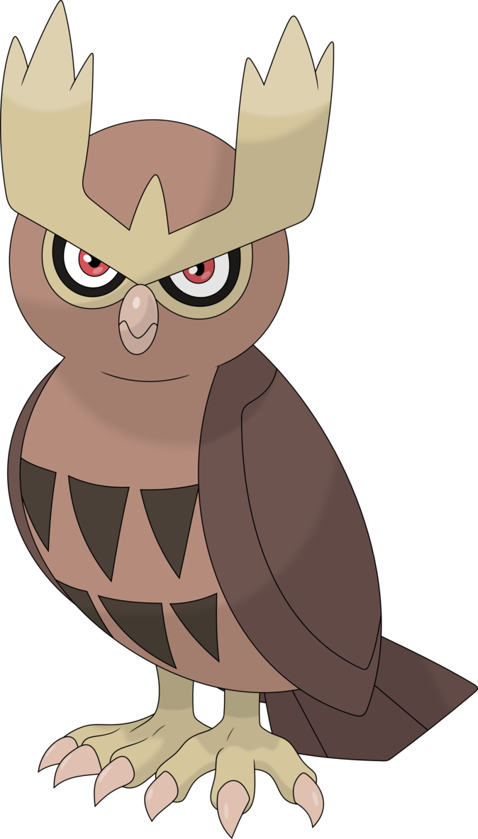 Noctowl Pokemon PNG Image