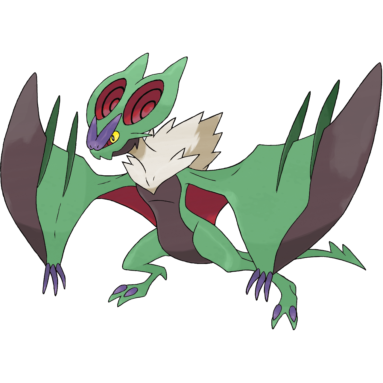 Noivern Pokemon PNG Isolated Photos