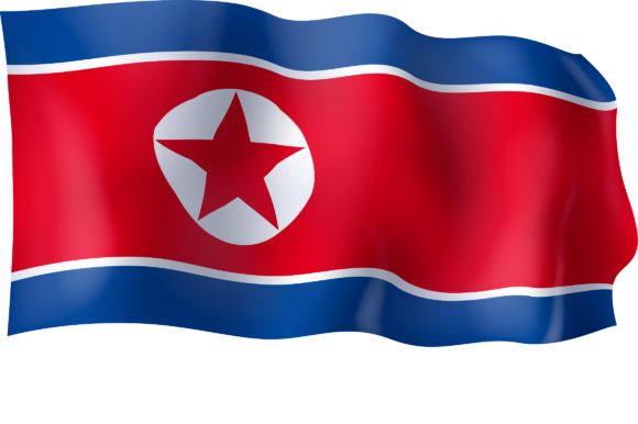 North Korea Flag PNG Clipart