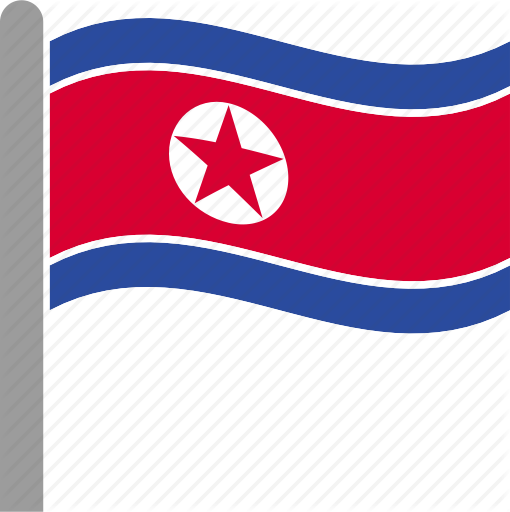 North Korea Flag PNG Image