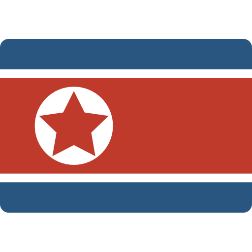 North Korea Flag PNG Isolated HD