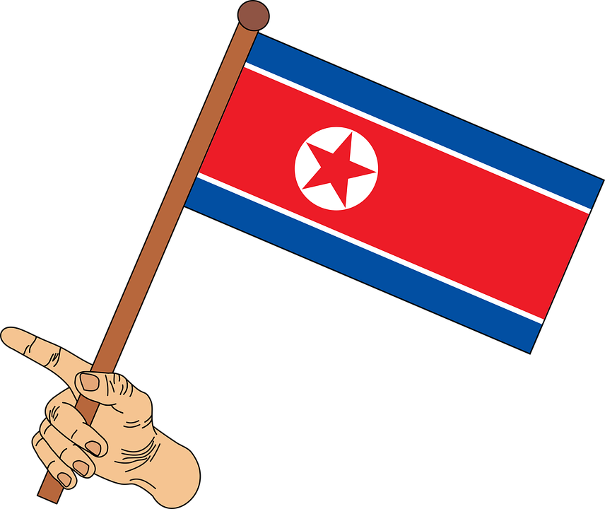 North Korea Flag PNG Photo