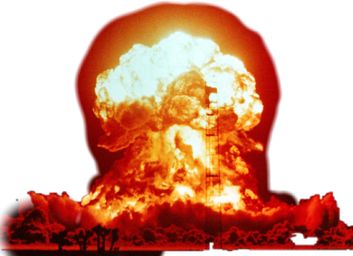 Nuclear Bomb Download PNG Isolated Image