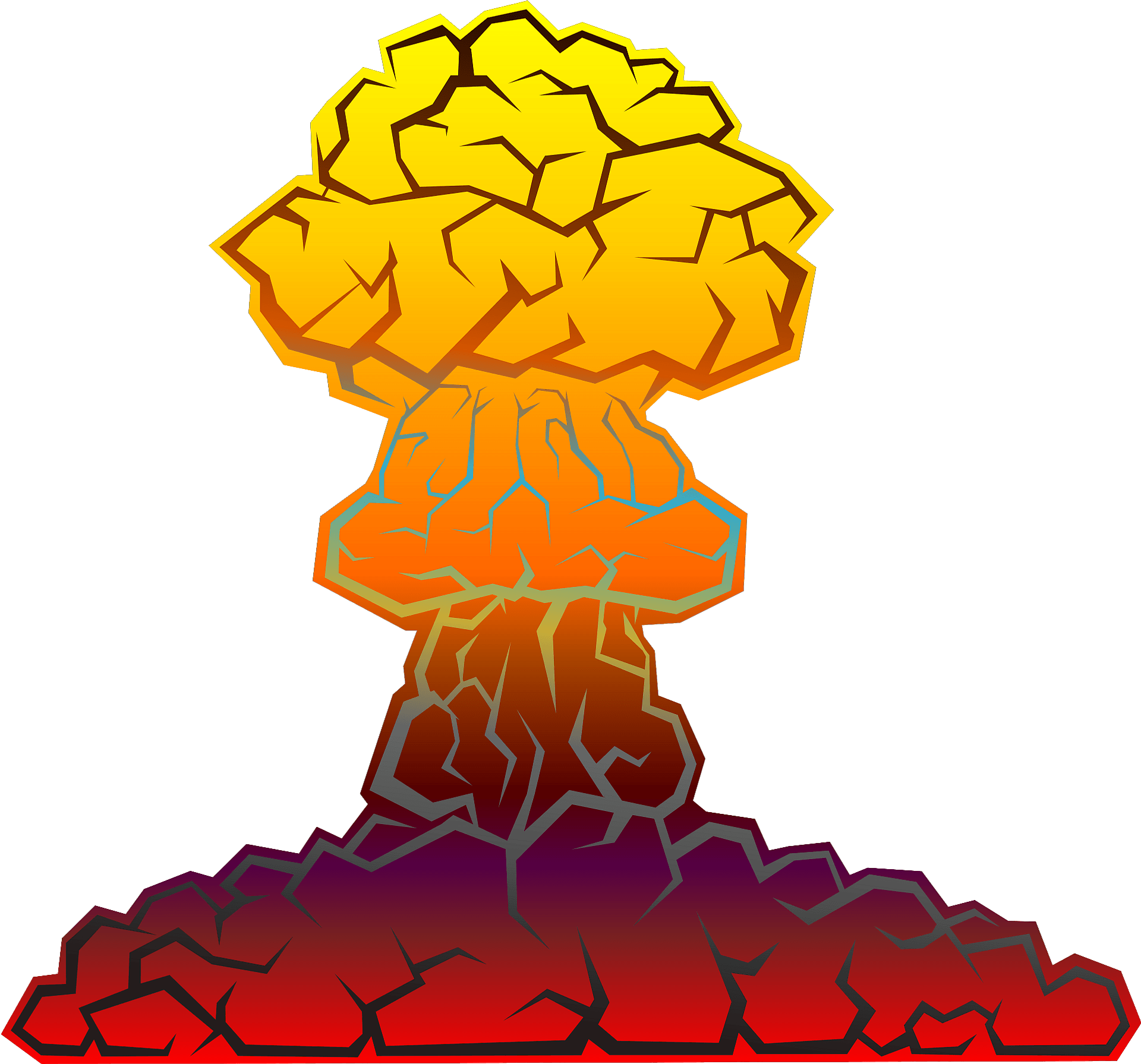 Nuclear Bomb PNG HD Isolated