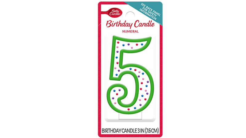 Number Candle PNG Isolated Photo