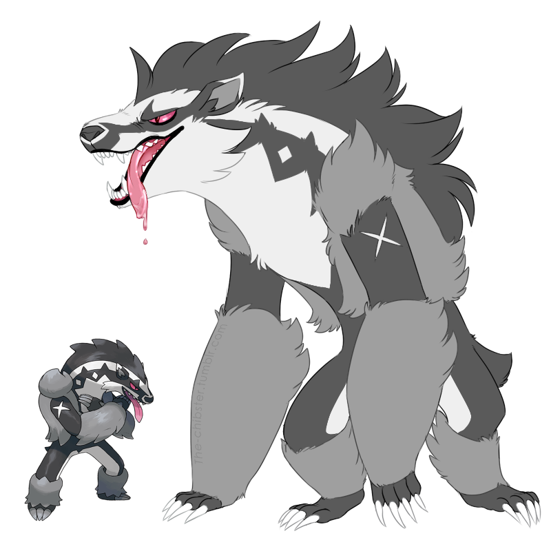 Obstagoon Pokemon Download PNG Image