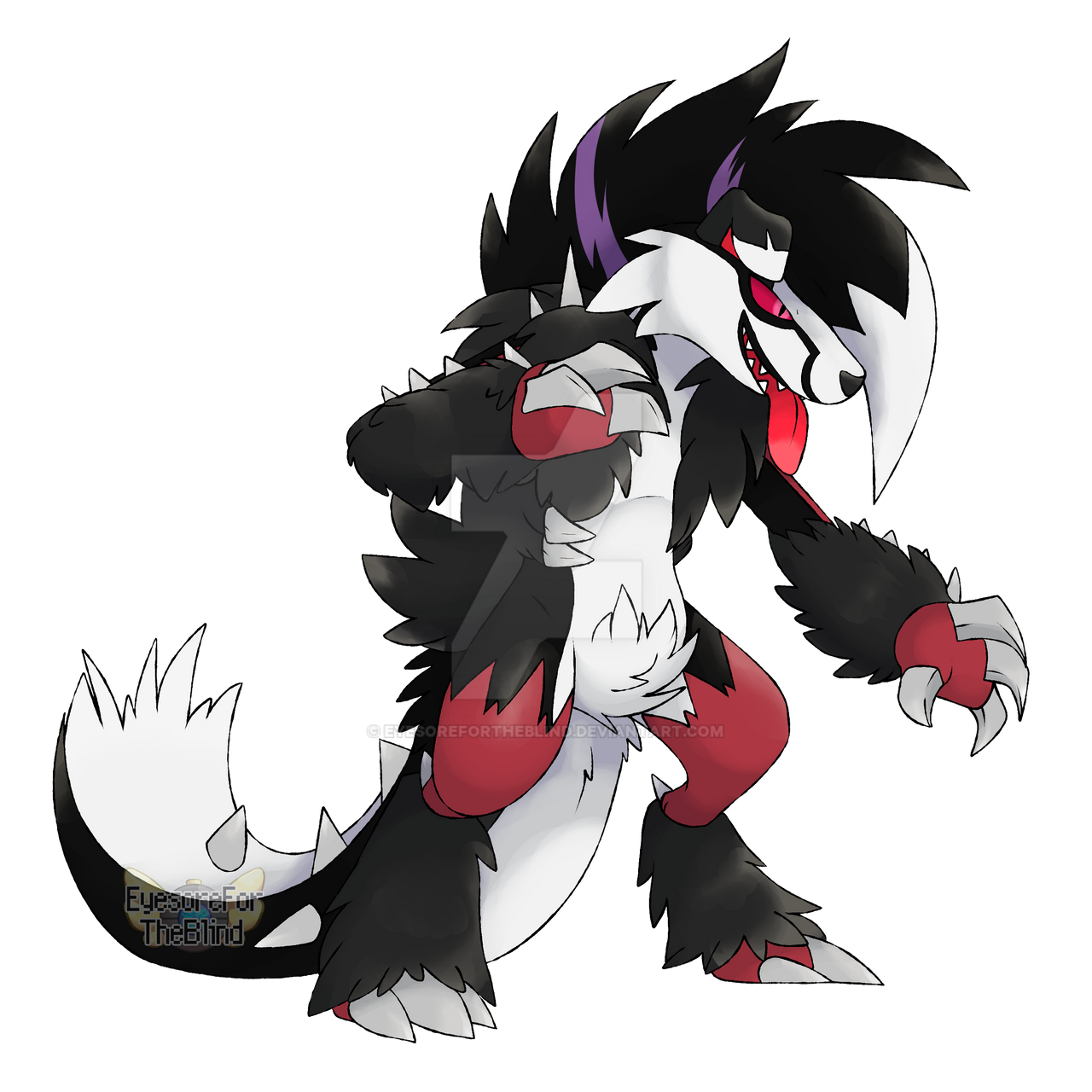 Obstagoon Pokemon PNG HD Isolated