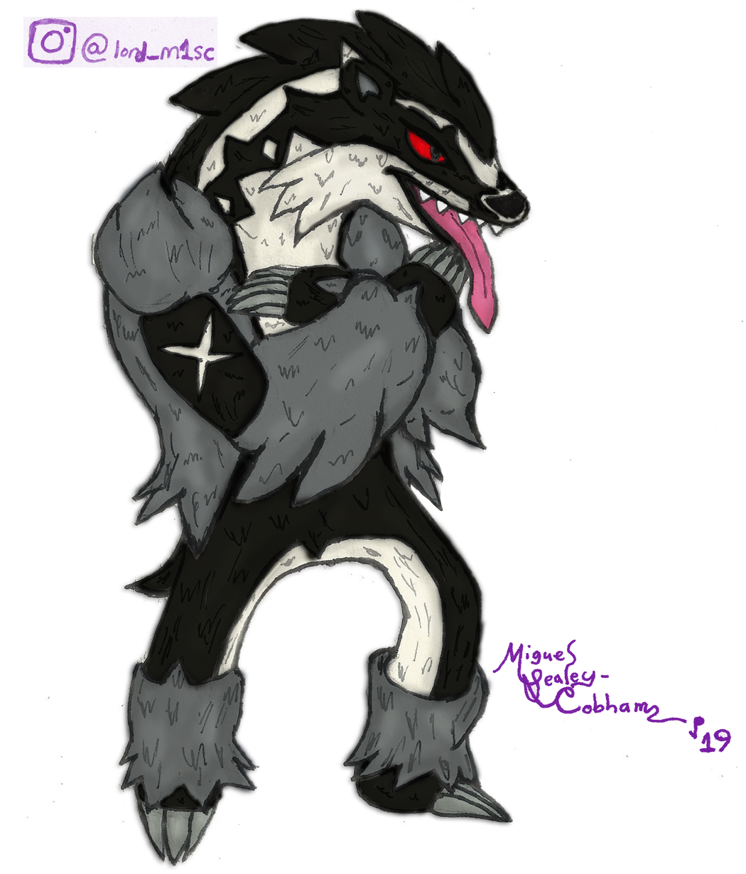 Obstagoon Pokemon PNG HD