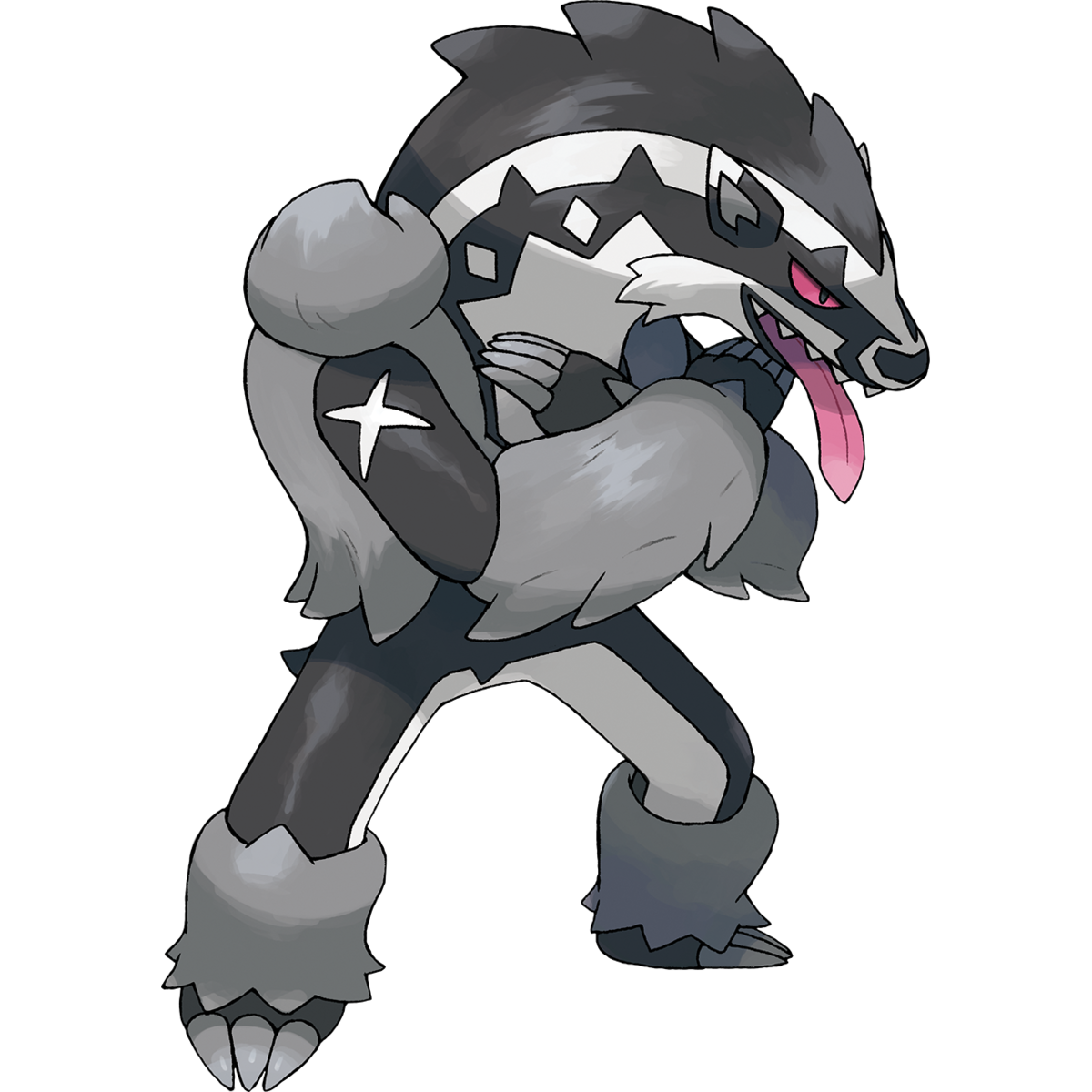 Obstagoon Pokemon PNG Isolated HD