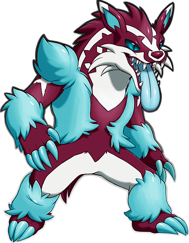 Obstagoon Pokemon PNG Isolated Photos