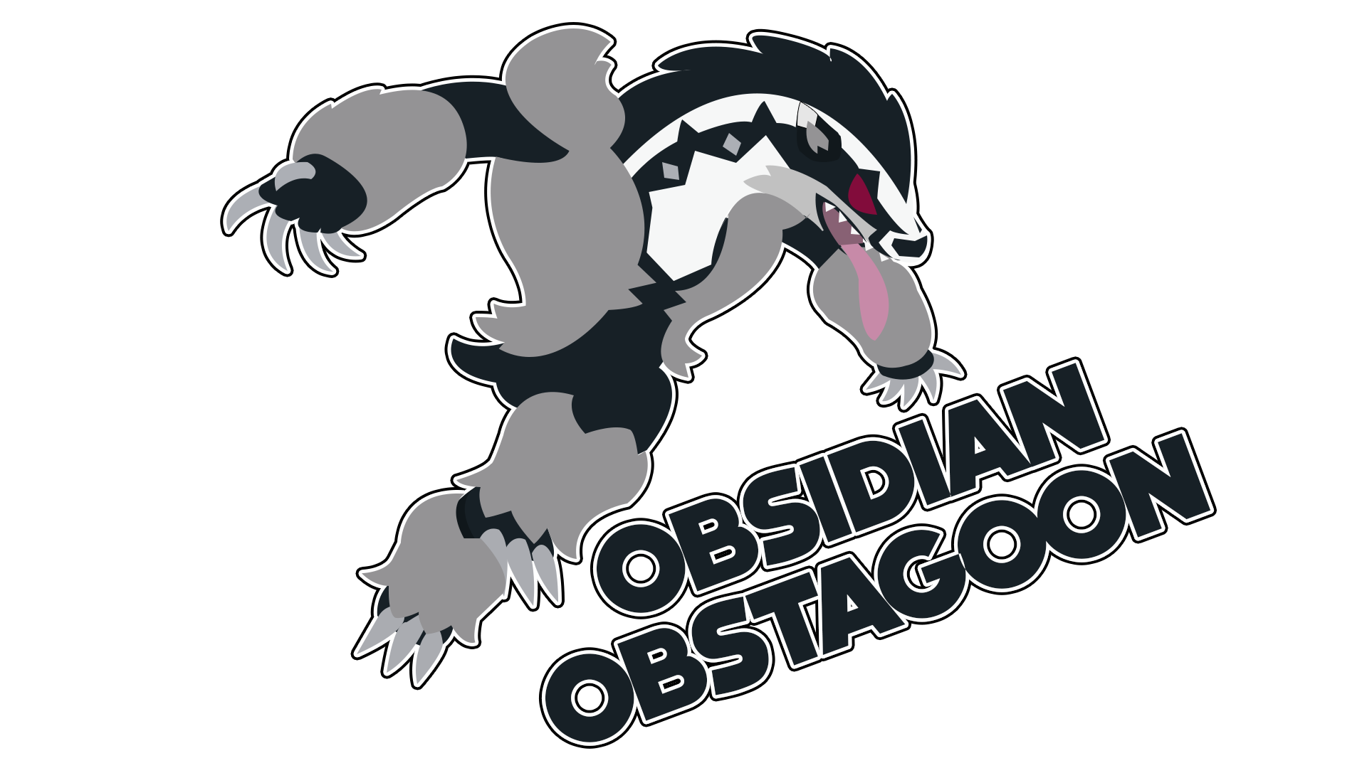 Obstagoon Pokemon PNG Transparent