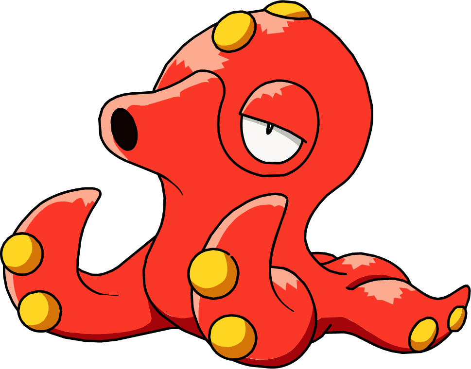 Octillery Pokemon PNG