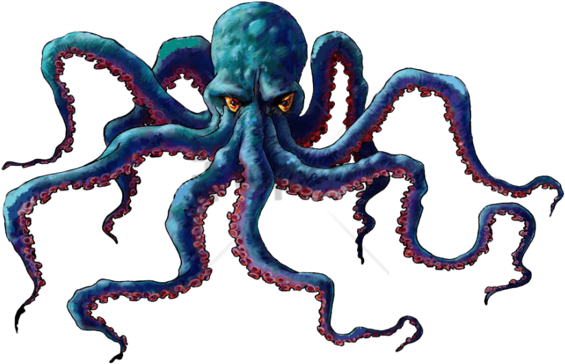 Octopuse PNG Isolated Photo