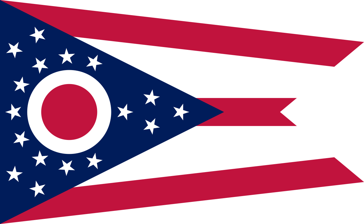 Ohio Flag PNG HD