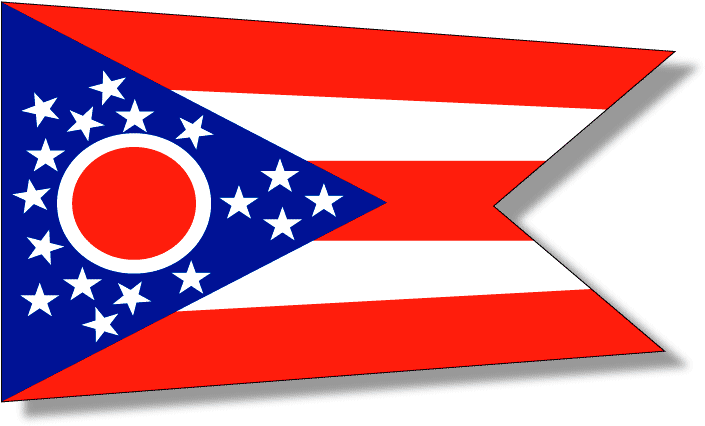 Ohio Flag PNG Image