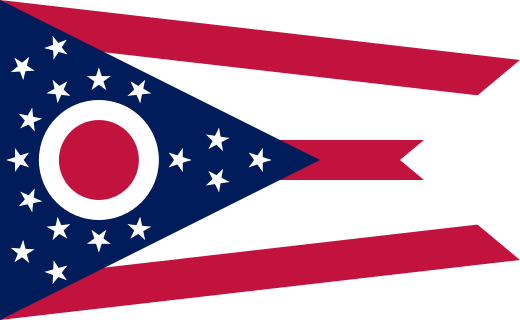 Ohio Flag PNG Isolated HD