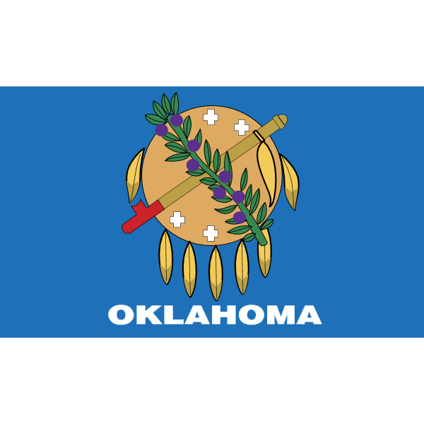 Oklahoma Flag PNG Photo