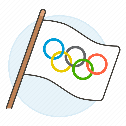 Olympic Flag PNG Image