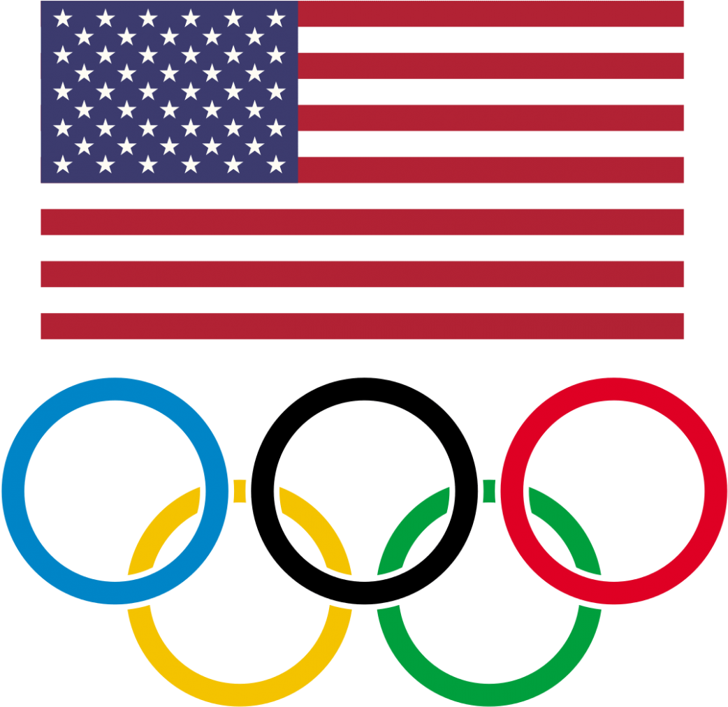 Olympic Flag PNG Isolated Photo